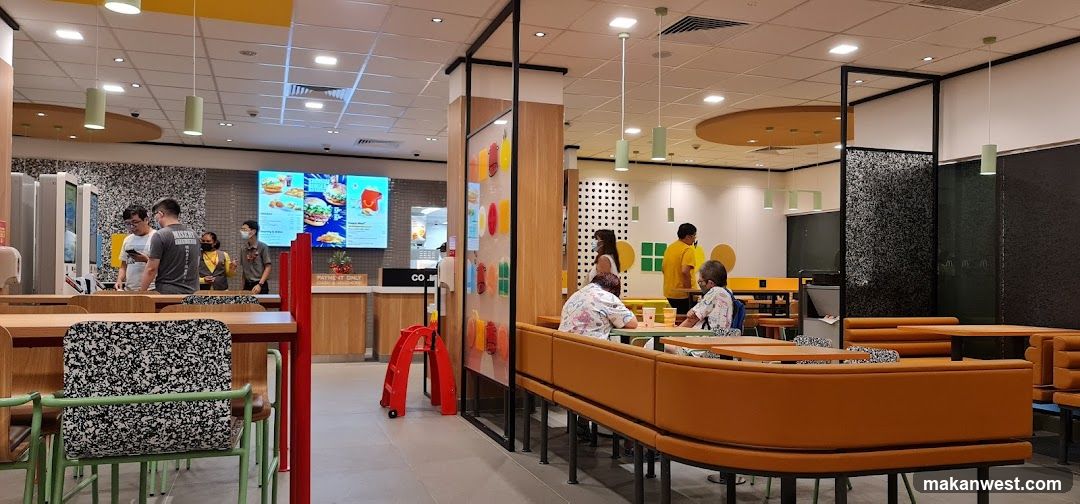 Modern Food Court Interior
