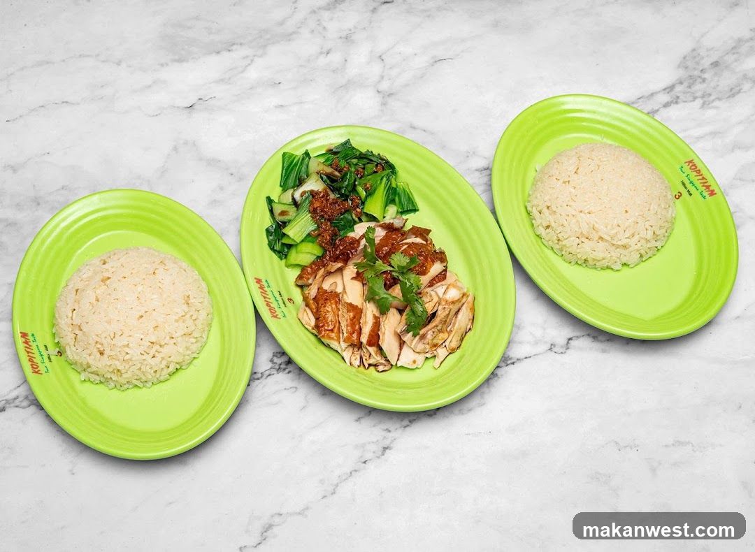 Hainanese Chicken Rice Set