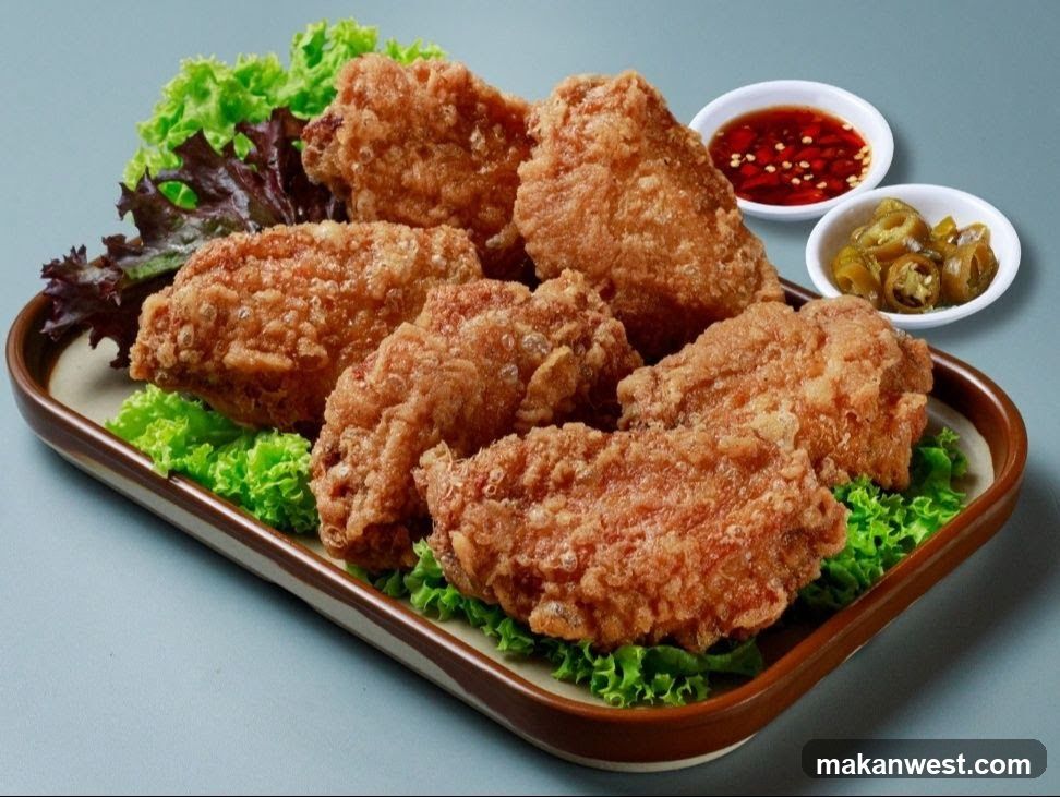 Fried Chicken Platter with Sauces