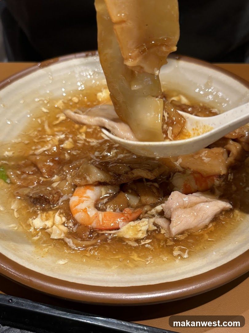 Seafood Noodle Dish