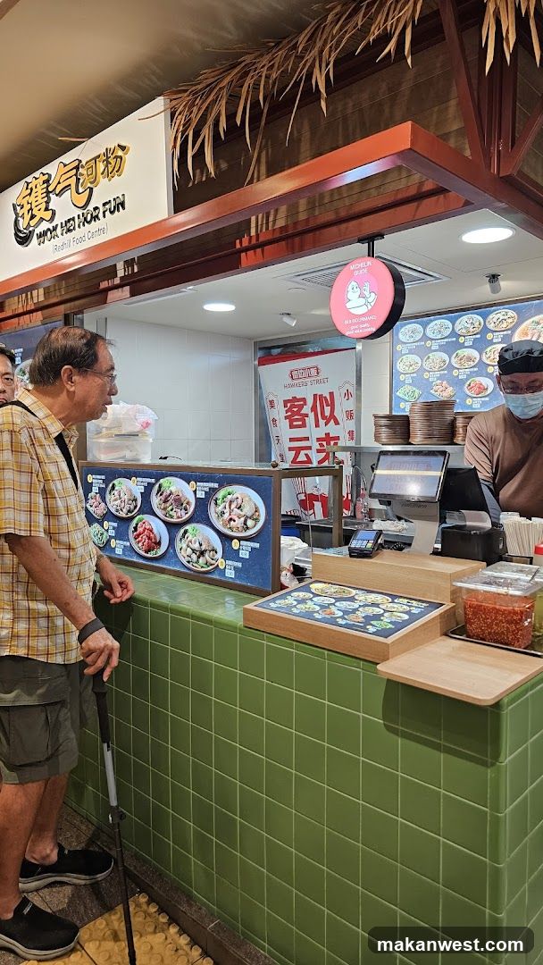 Food Stall Interior View