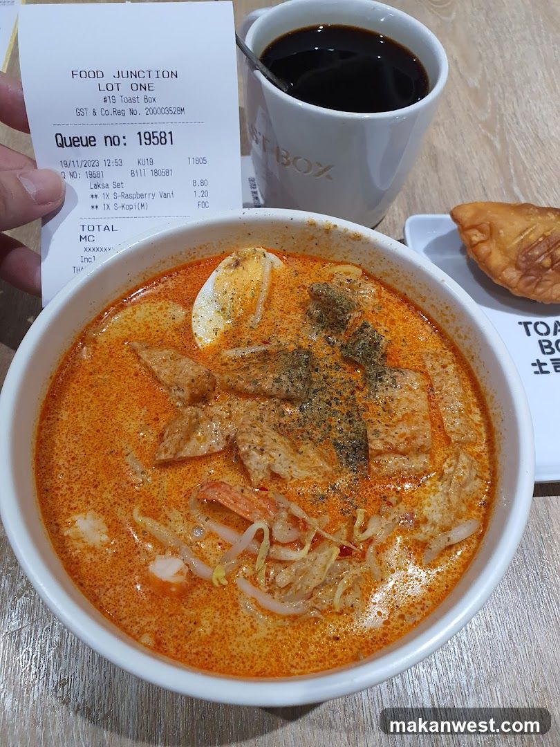Laksa Set with Toast Box