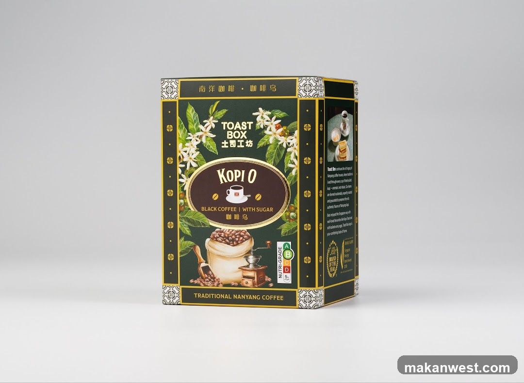 Kopi O Toast Box Coffee Packaging