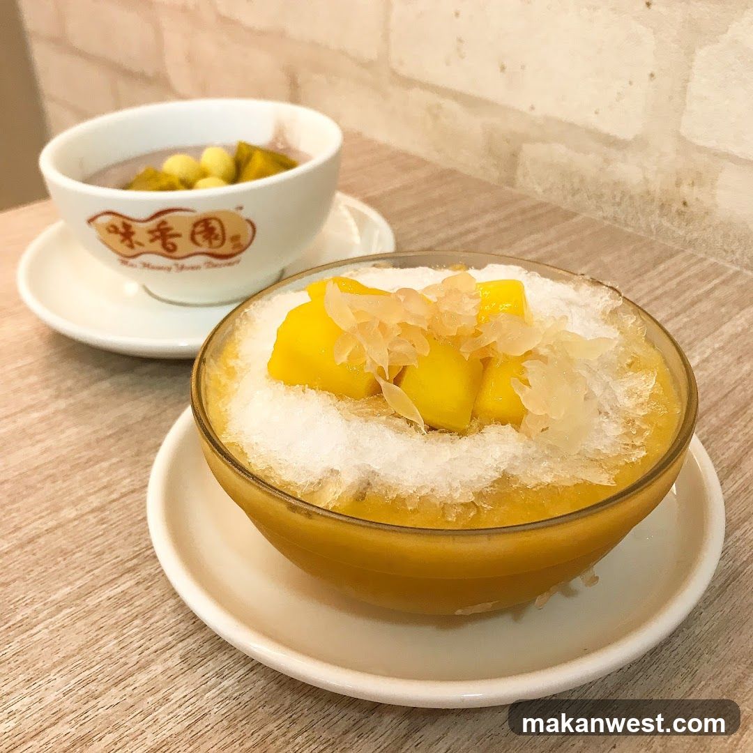 Mango Dessert and Soup