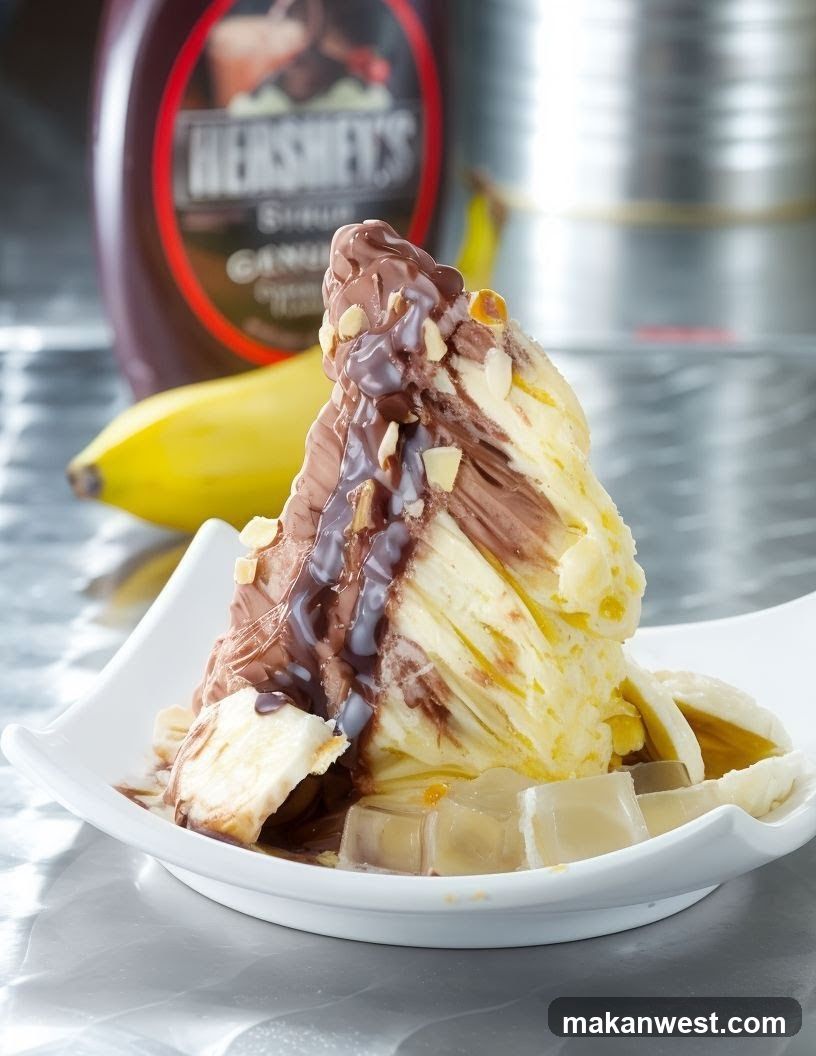Hershey's Syrup Banana Split