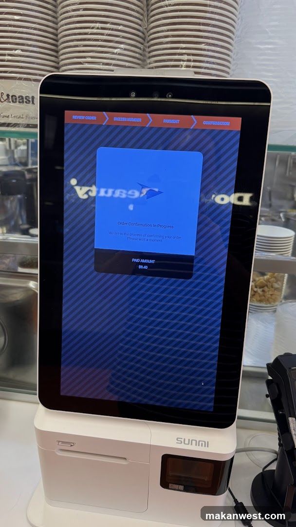 Self-Checkout Kiosk Display