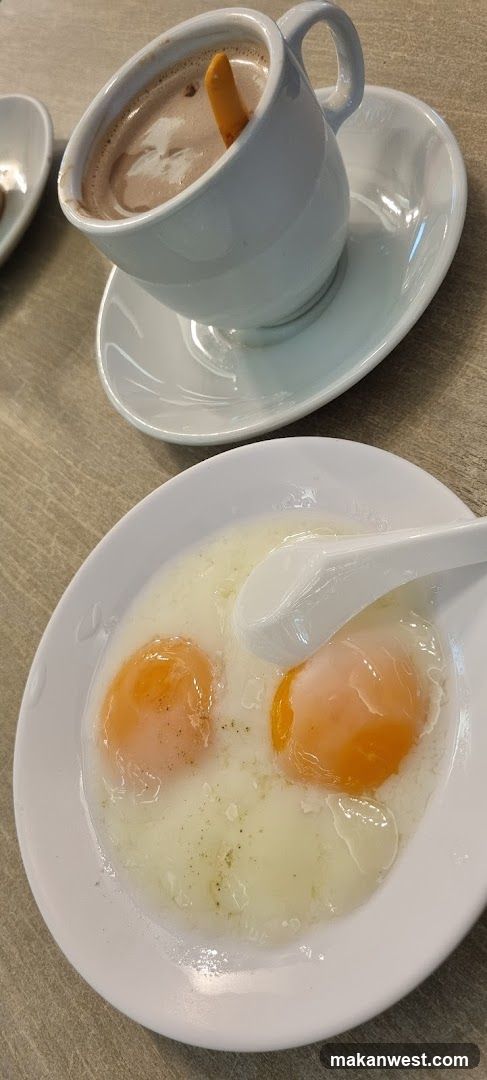 Breakfast with Eggs and Coffee