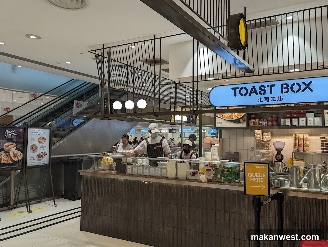 Toast Box Food Stall Interior