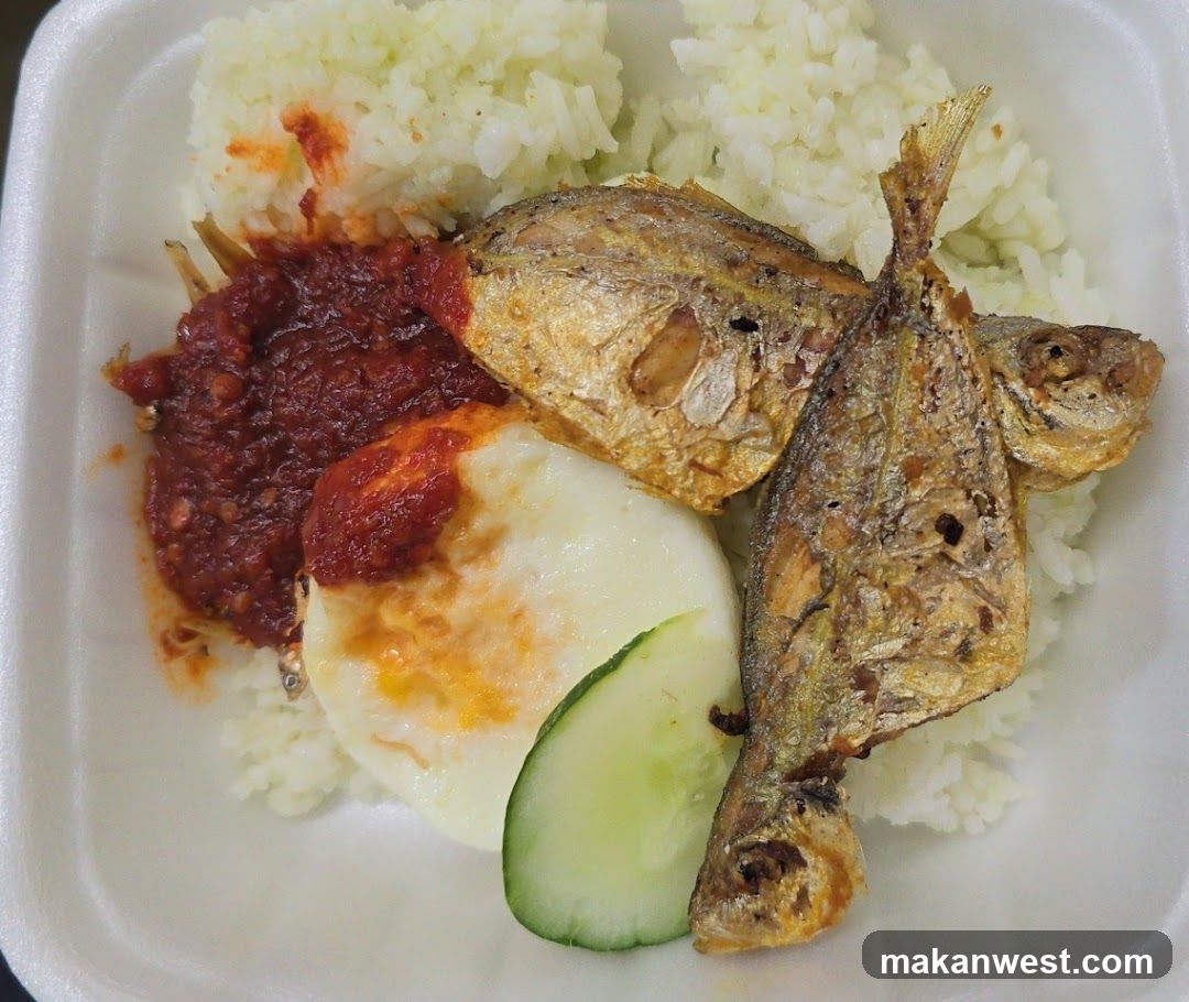 Fried Fish Rice Bowl