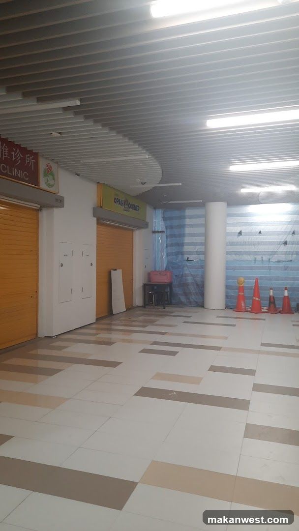 Interior Corridor with Closed Shops