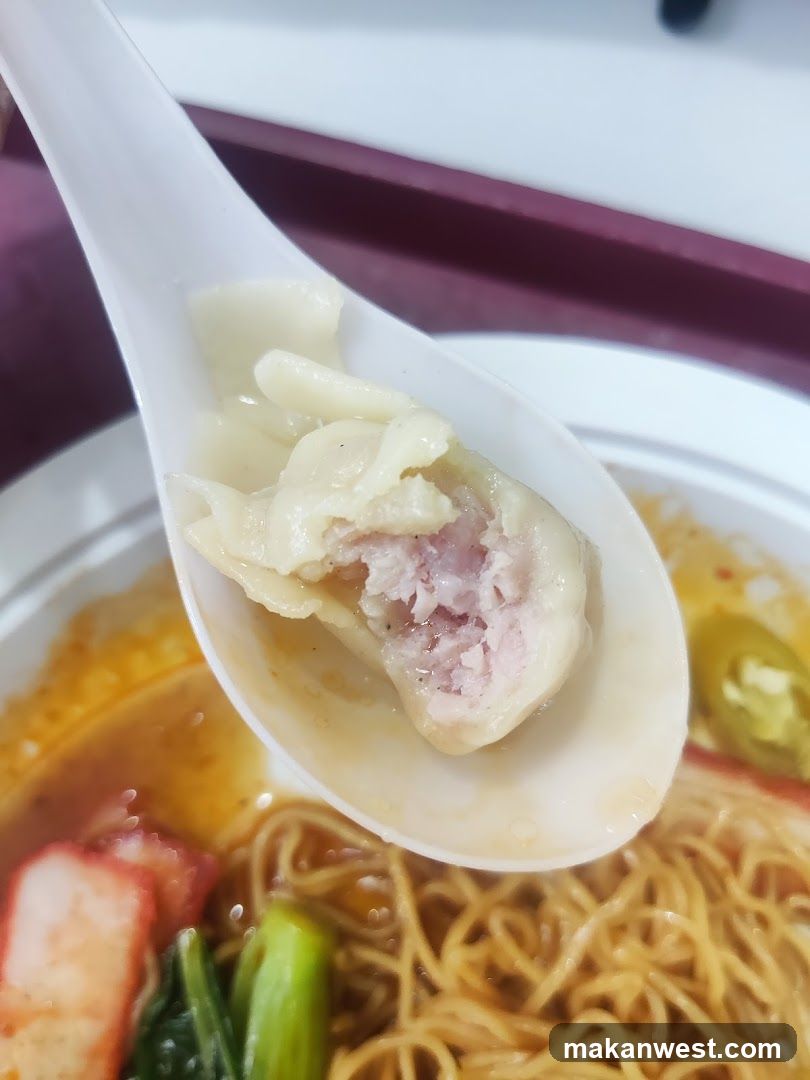 Noodle Bowl with Dumpling