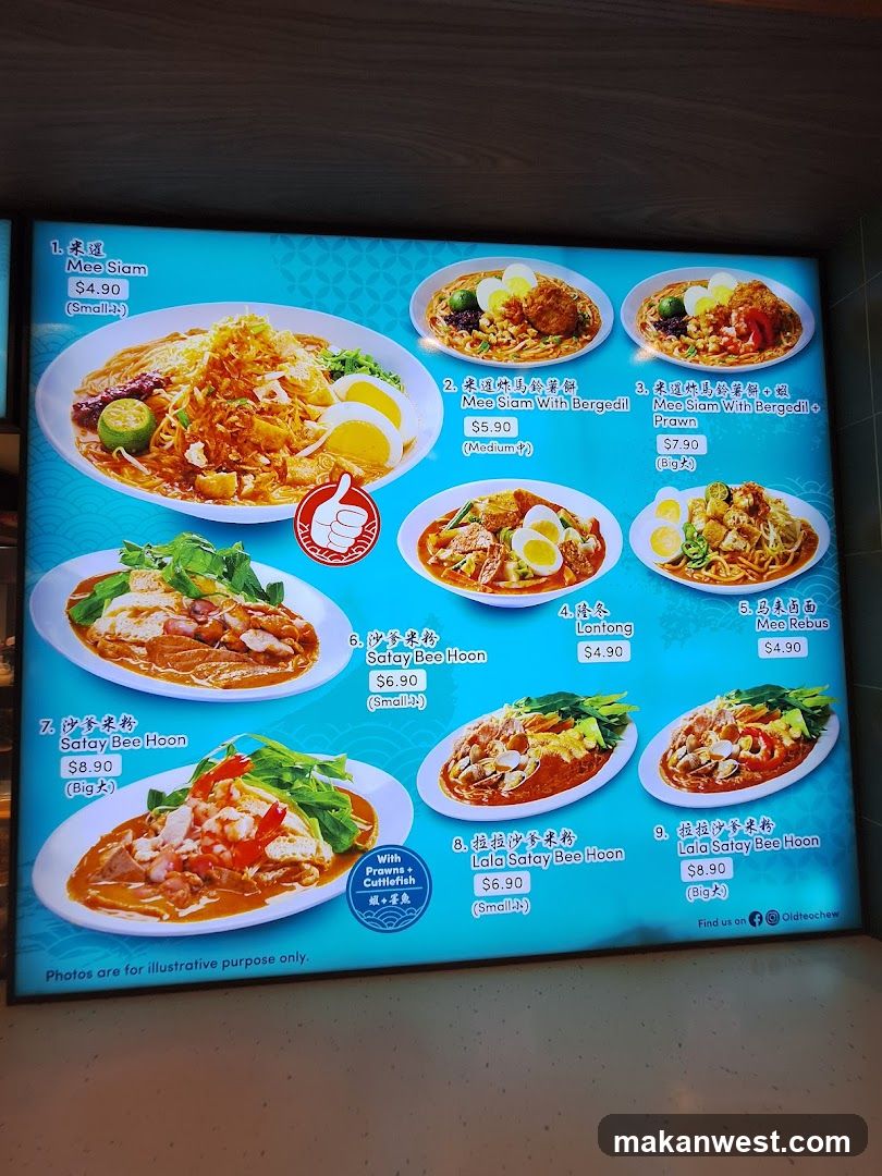 Noodle Menu Board
