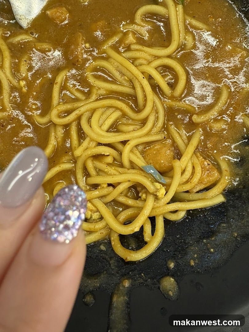 Curry Noodles with Chicken