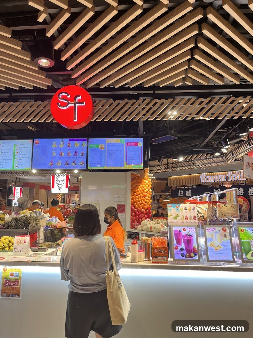 SF Juice Bar Counter