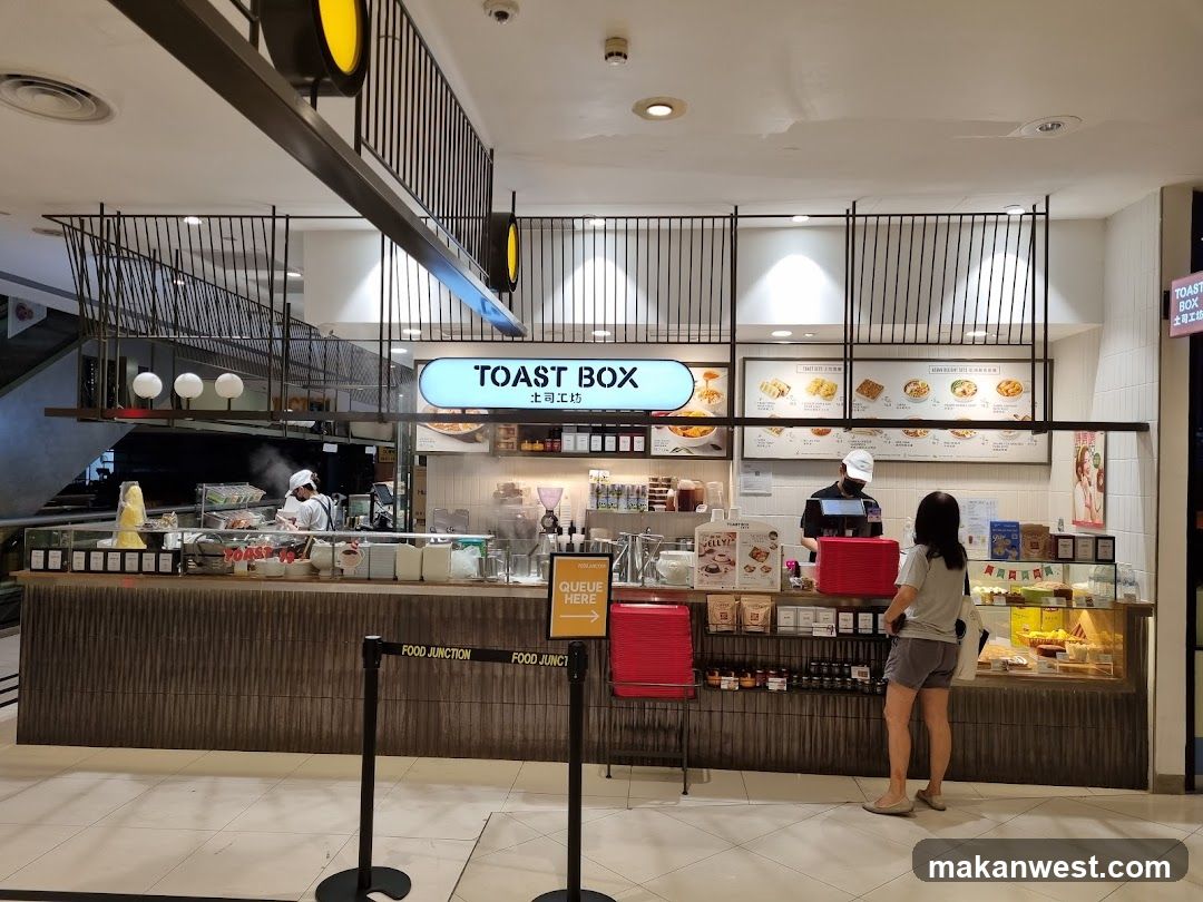 Toast Box Counter Interior