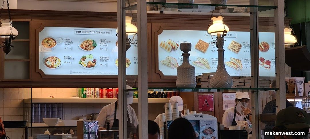 Food Counter Interior View
