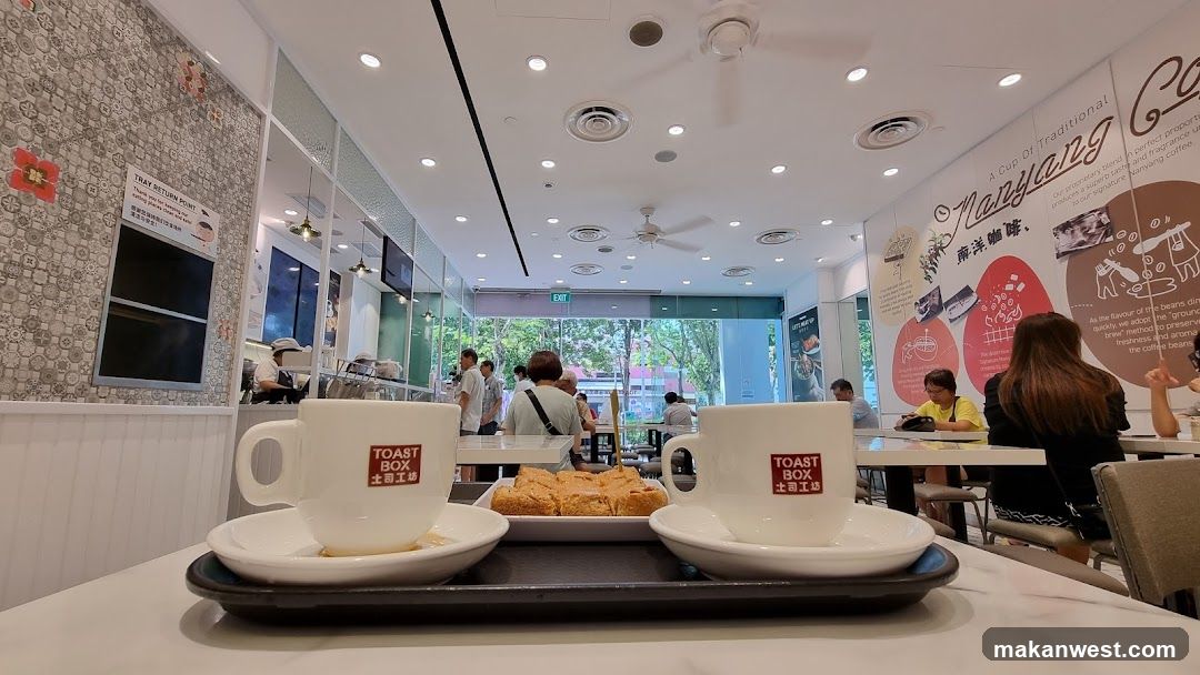 Toast Box Interior View