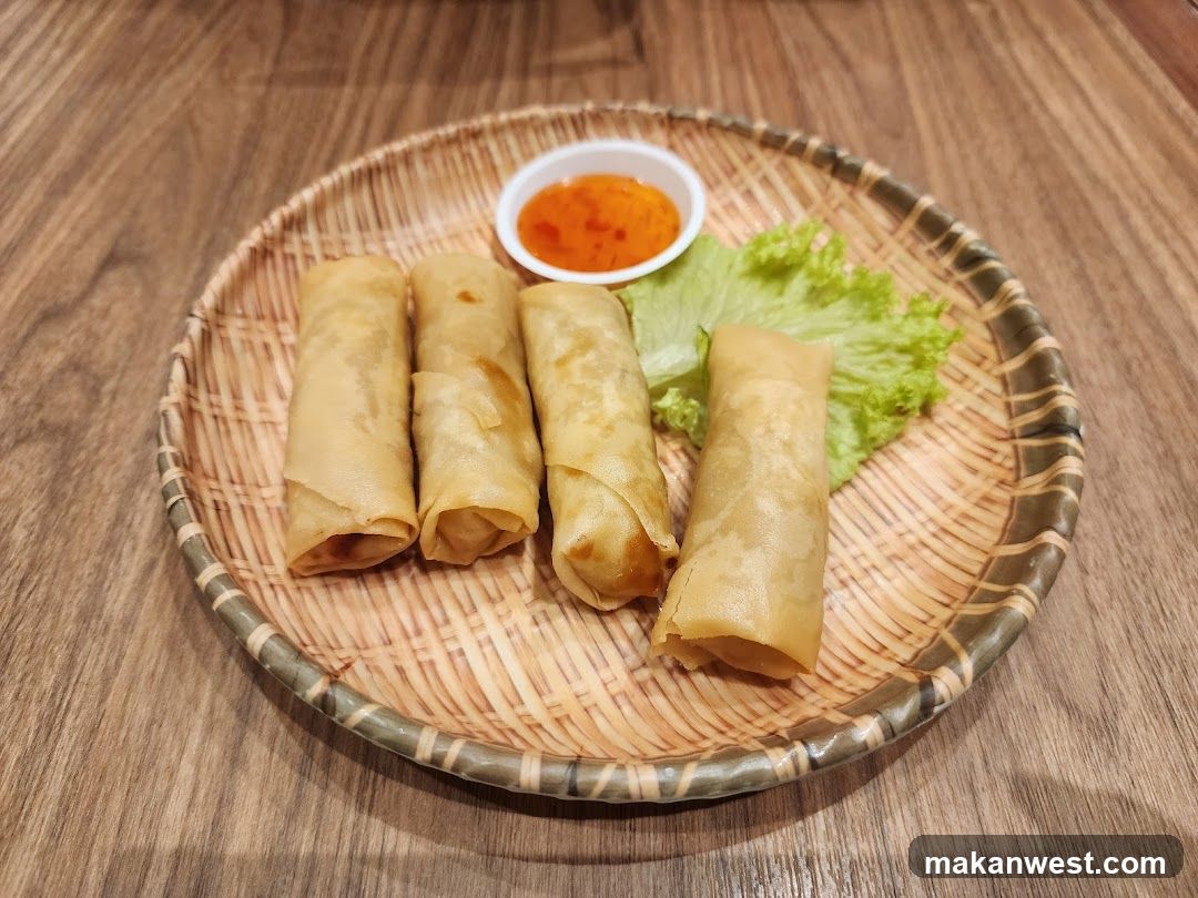 Spring Rolls with Dip