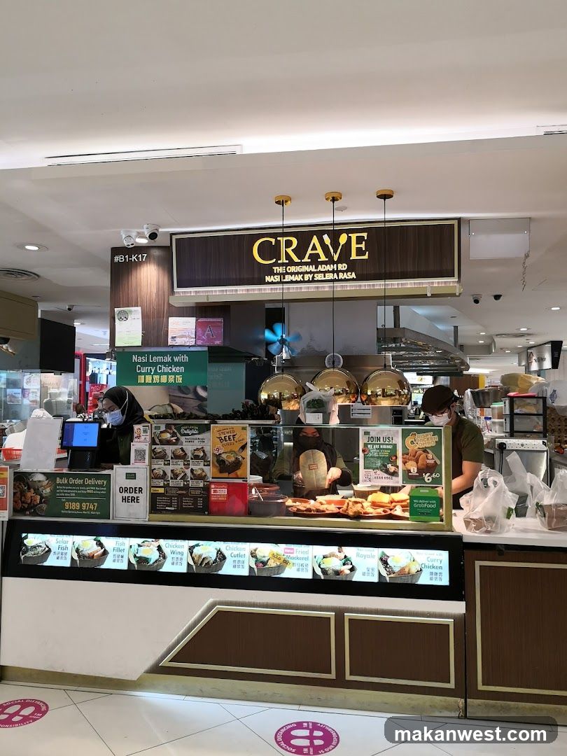 Crave Food Stall Interior