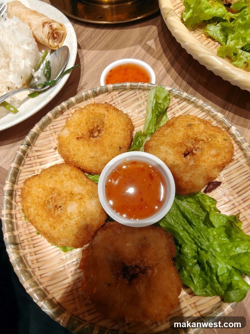 Fried Food with Sauce