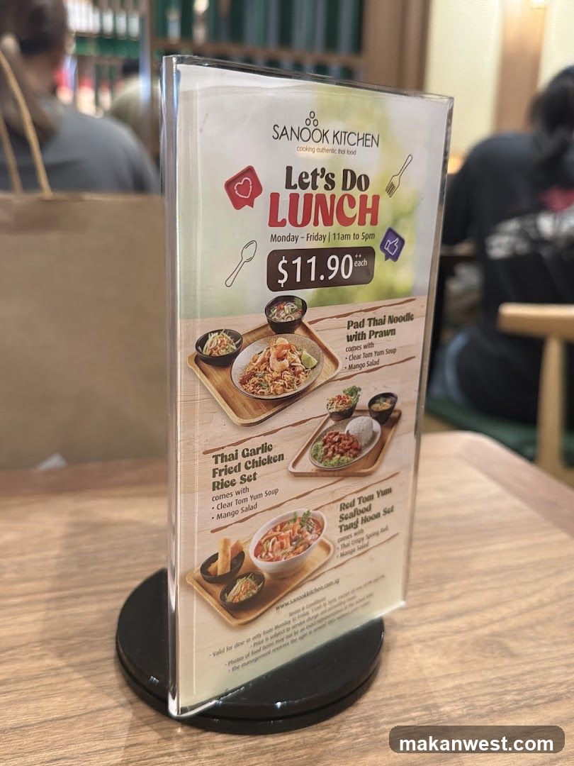 Sanook Kitchen Lunch Specials