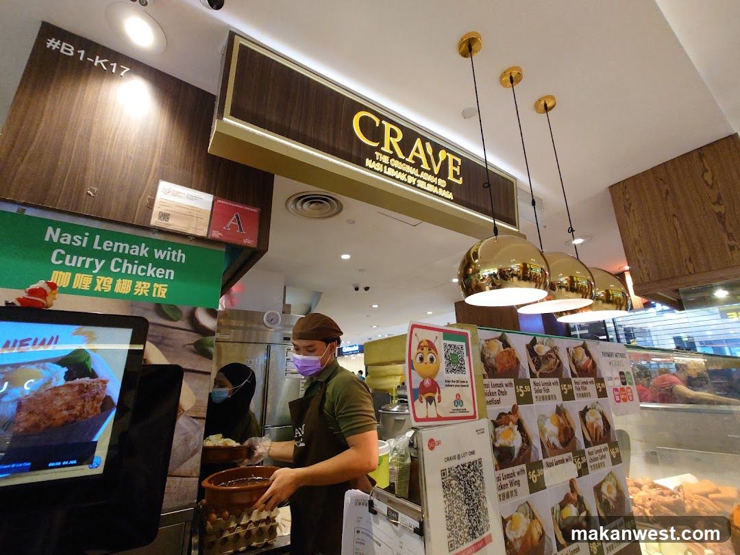 Crave Food Stall Interior