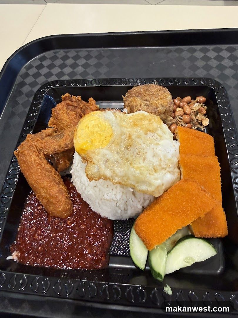 Nasi Lemak Meal Tray