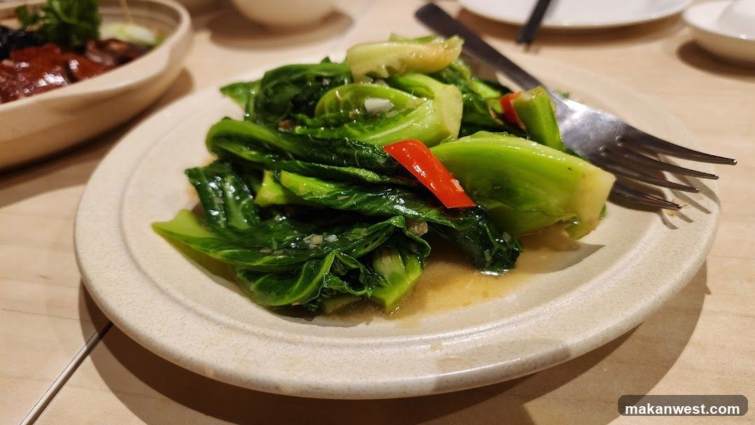 Stir-fried Chinese Greens with Chili
