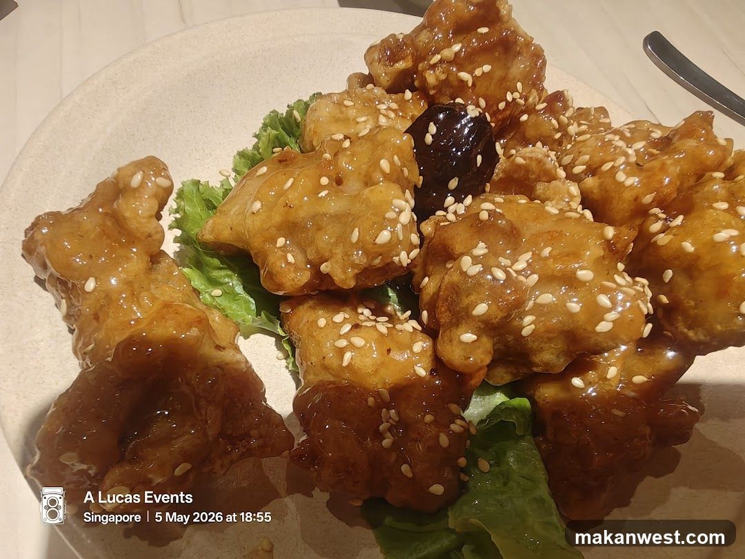 Soy Glazed Chicken with Sesame Seeds