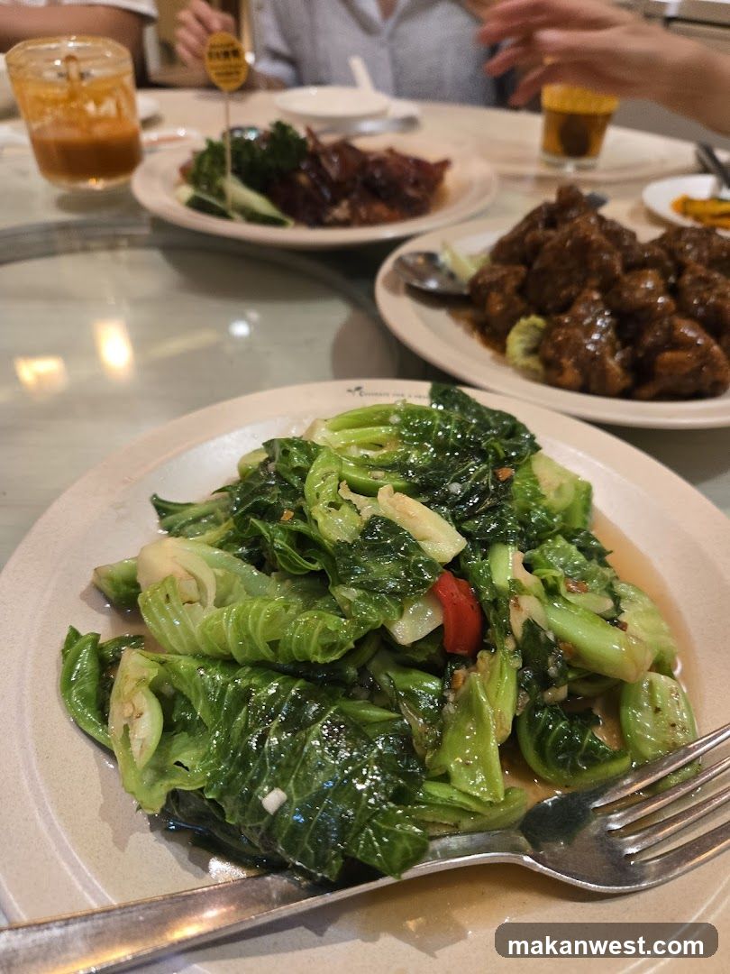 Dining Table with Chinese Dishes