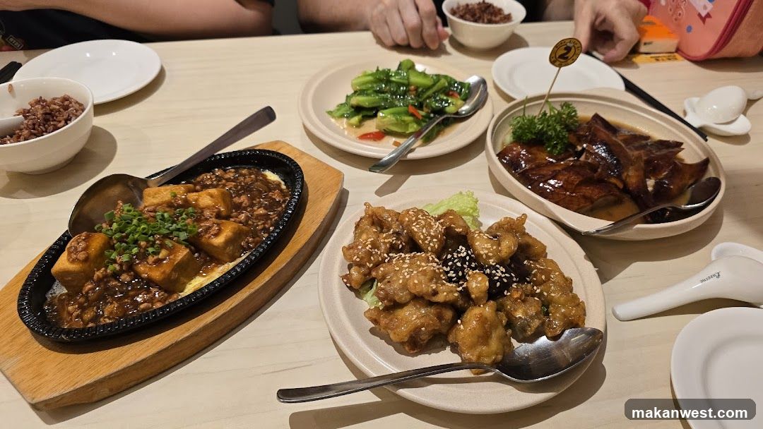 Dining Table with Chinese Dishes