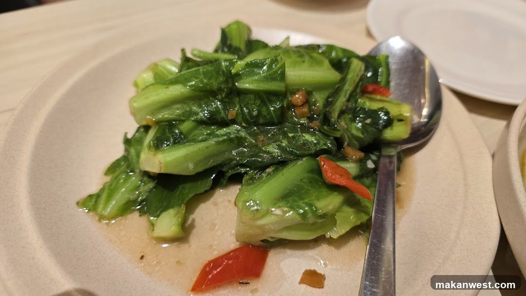 Stir-fried Greens with Chili and Garlic