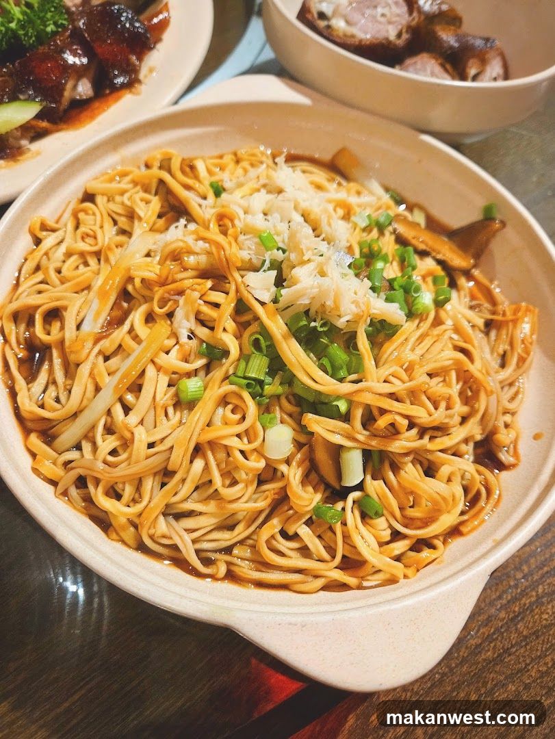 Noodle Dish with Toppings