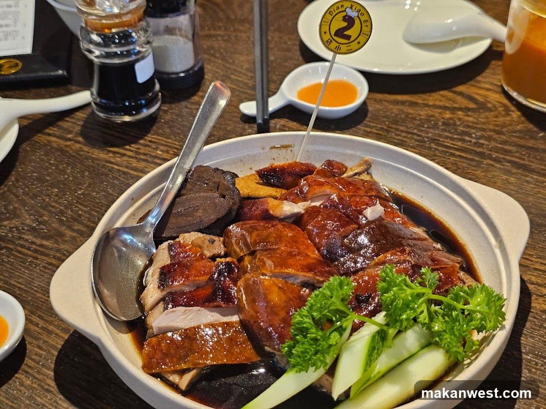 Roast Duck Dish with Sides