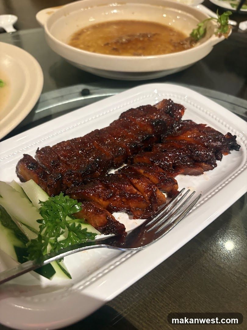 Roasted Pork Ribs with Side Salad
