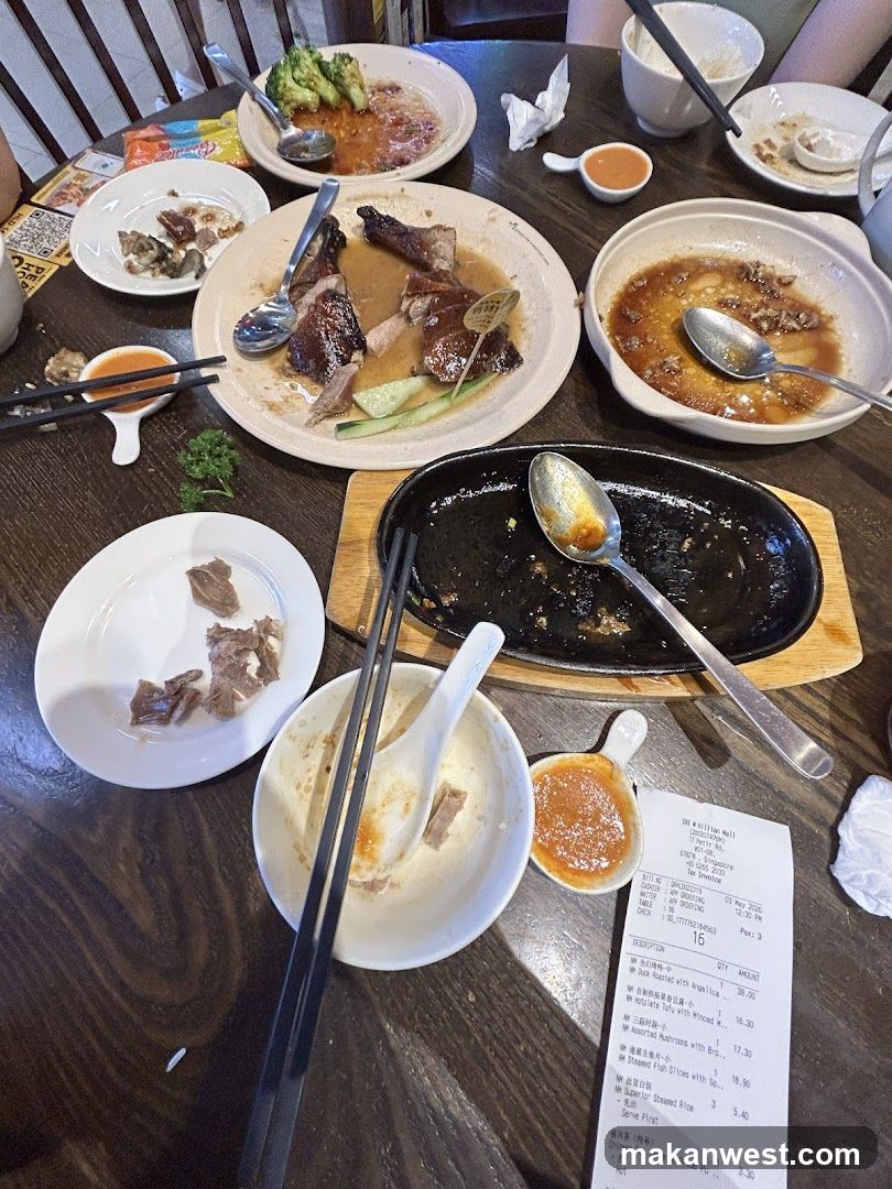 Dining Table with Remains of a Meal