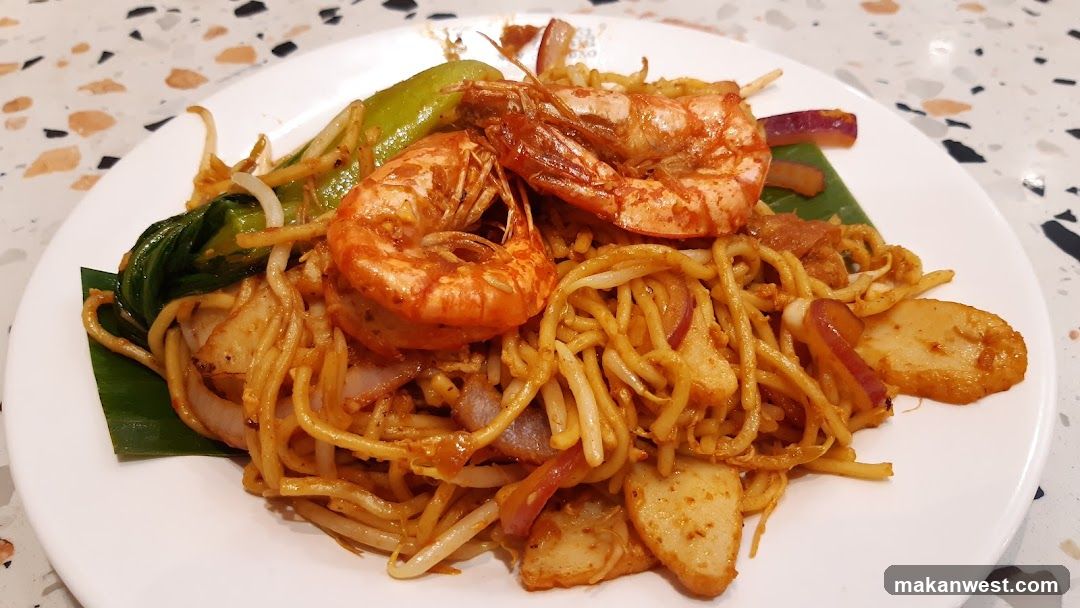 Shrimp Fried Noodles with Vegetables