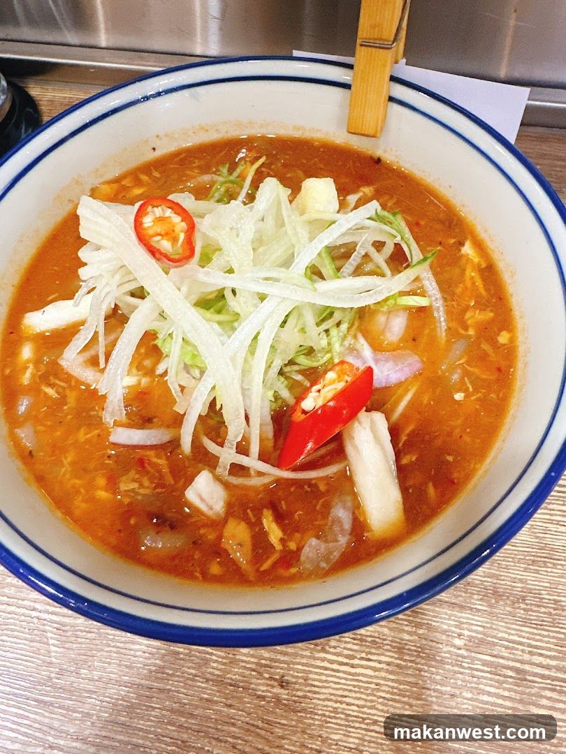 Spicy Soup with Pickled Vegetables