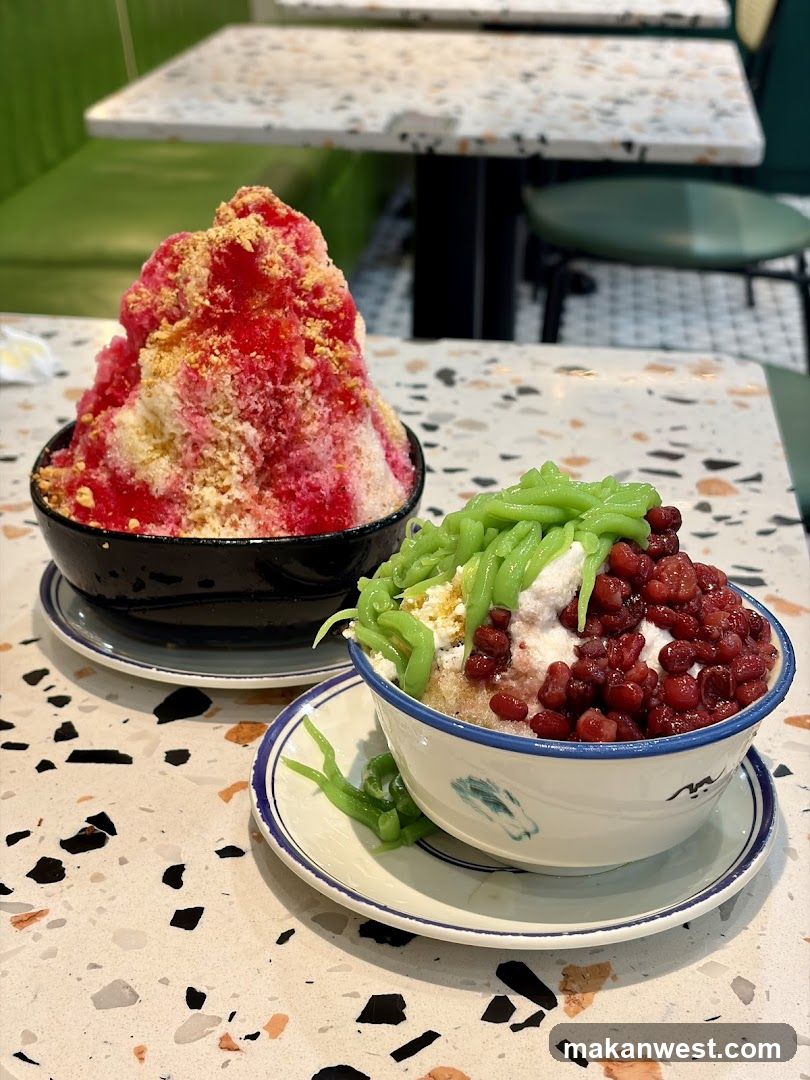 Shaved Ice Desserts