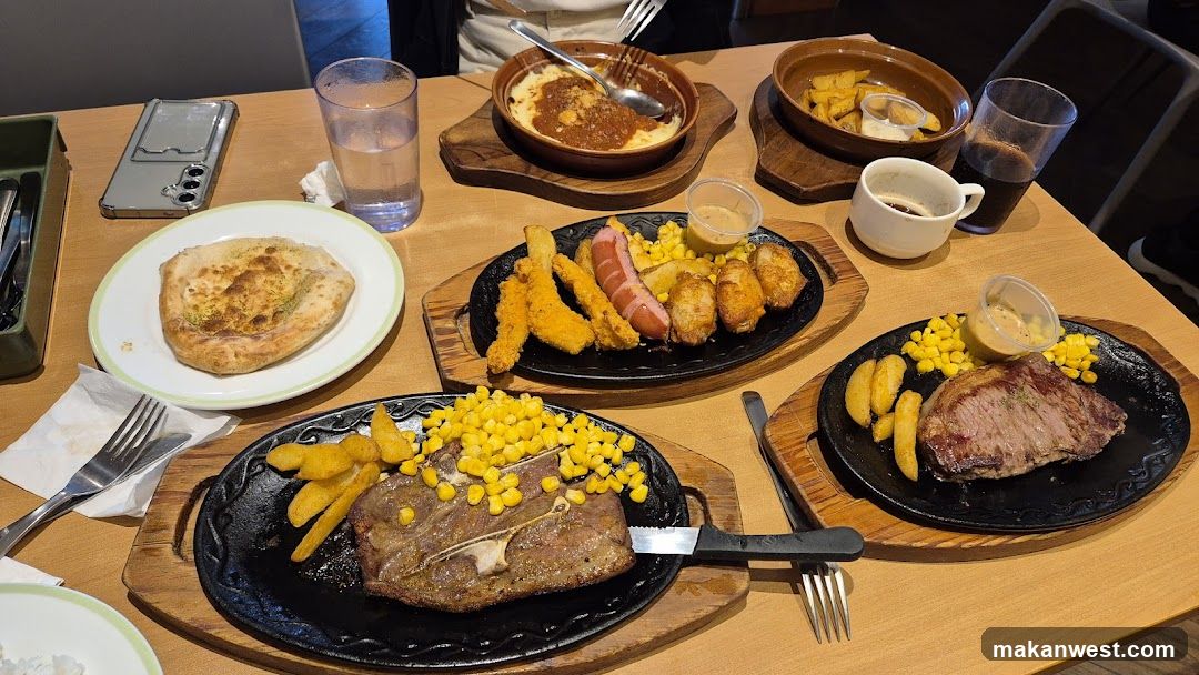 Dining Table with Various Dishes