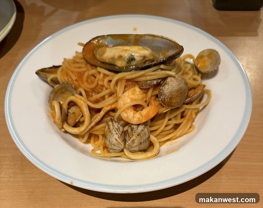 Seafood Pasta with Mussels and Clams
