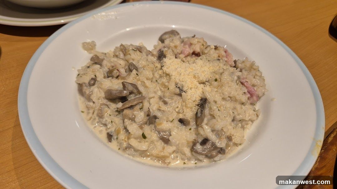Mushroom Risotto with Parmesan