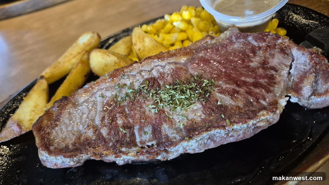 Grilled Steak with Sides