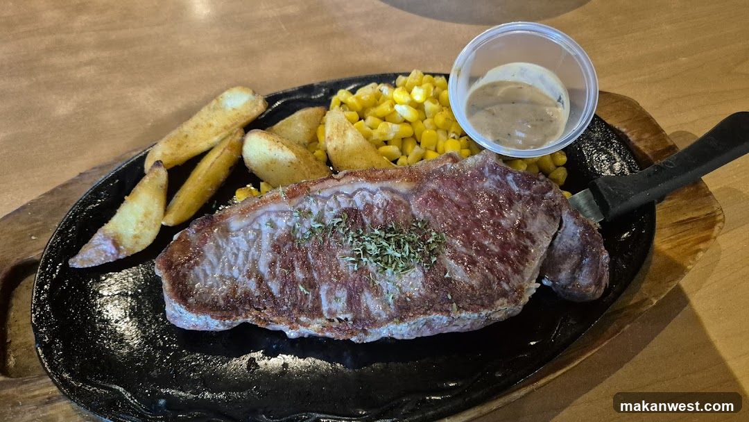 Grilled Steak with Sides