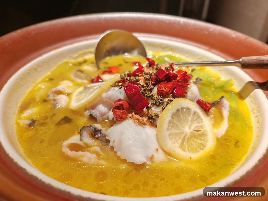 Spicy Fish Dish with Lemon and Chili