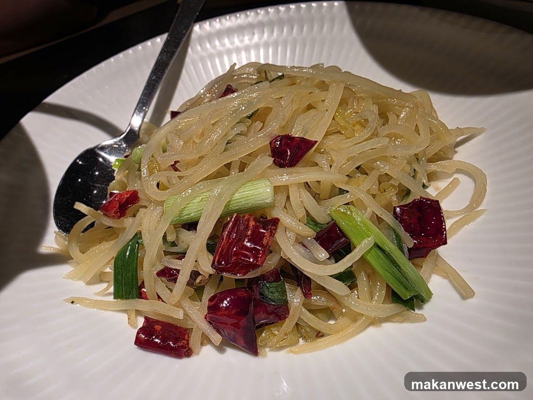 Spicy Stir-fried Potato Shreds