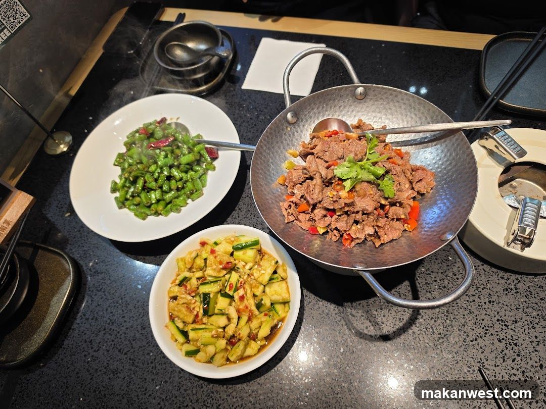 Chinese Dishes on Table