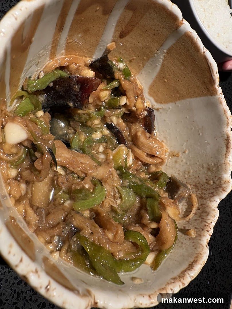 Stir-fried Eggplant with Green Peppers