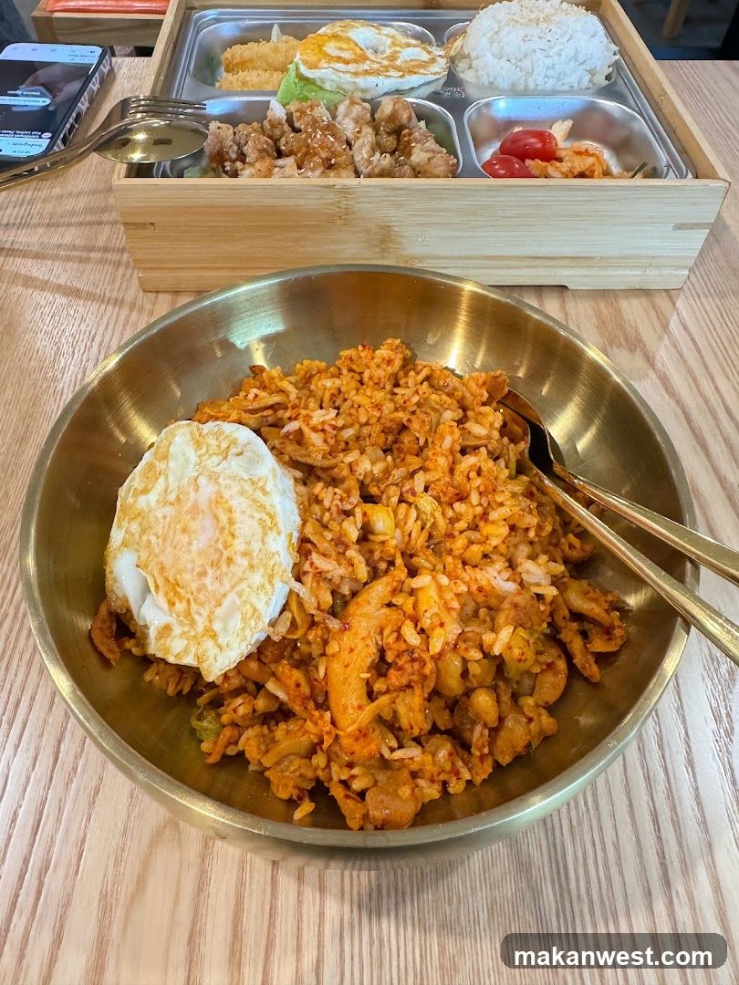 Korean-style Fried Rice and Bento Box