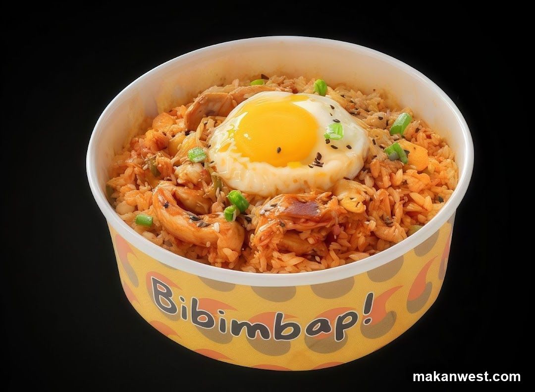 Bibimbap Bowl with Fried Egg